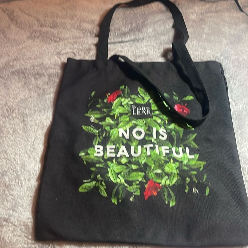 Pure leaf tea tote bag